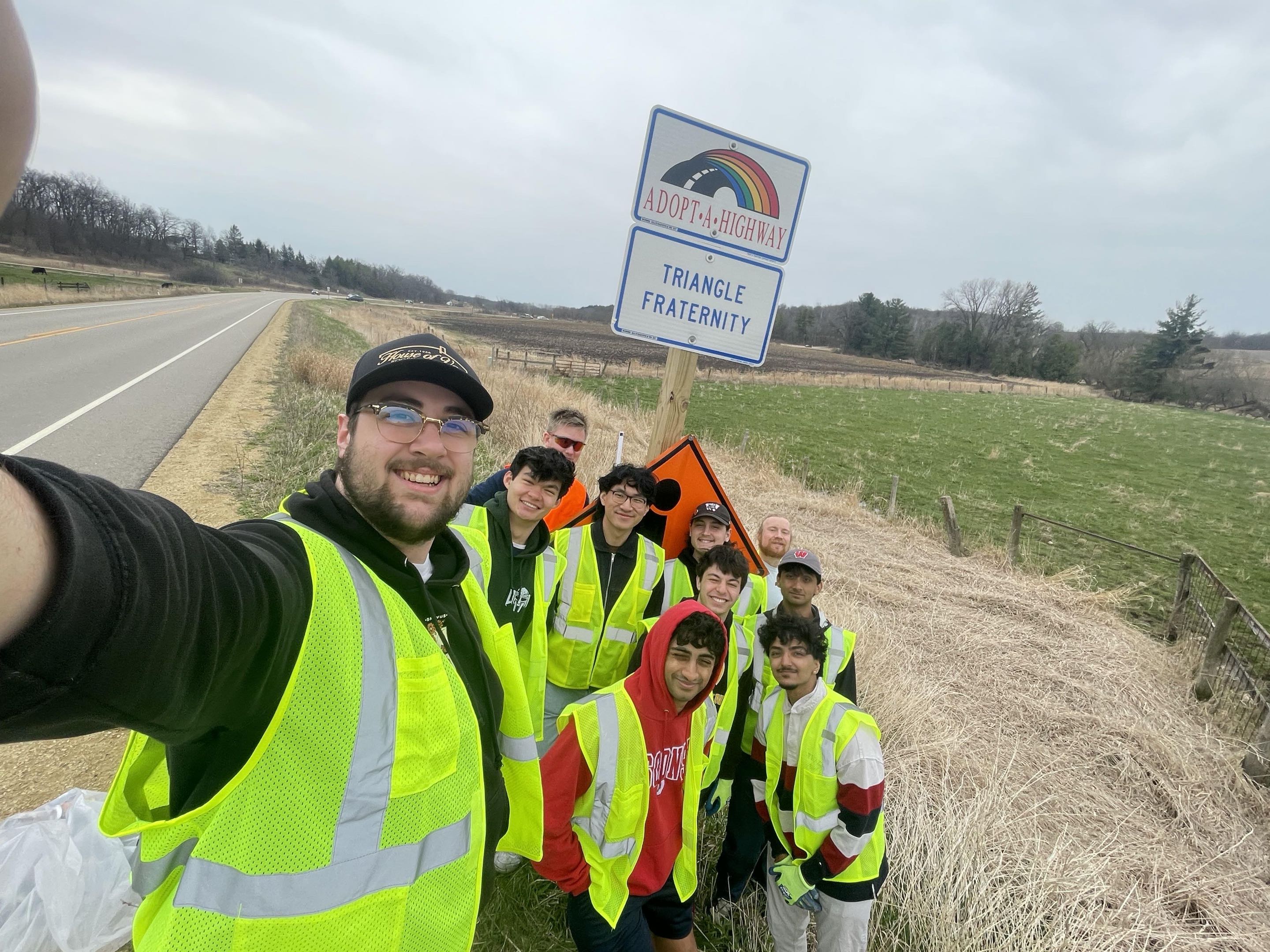 Adopt-A-Highway Cleanup