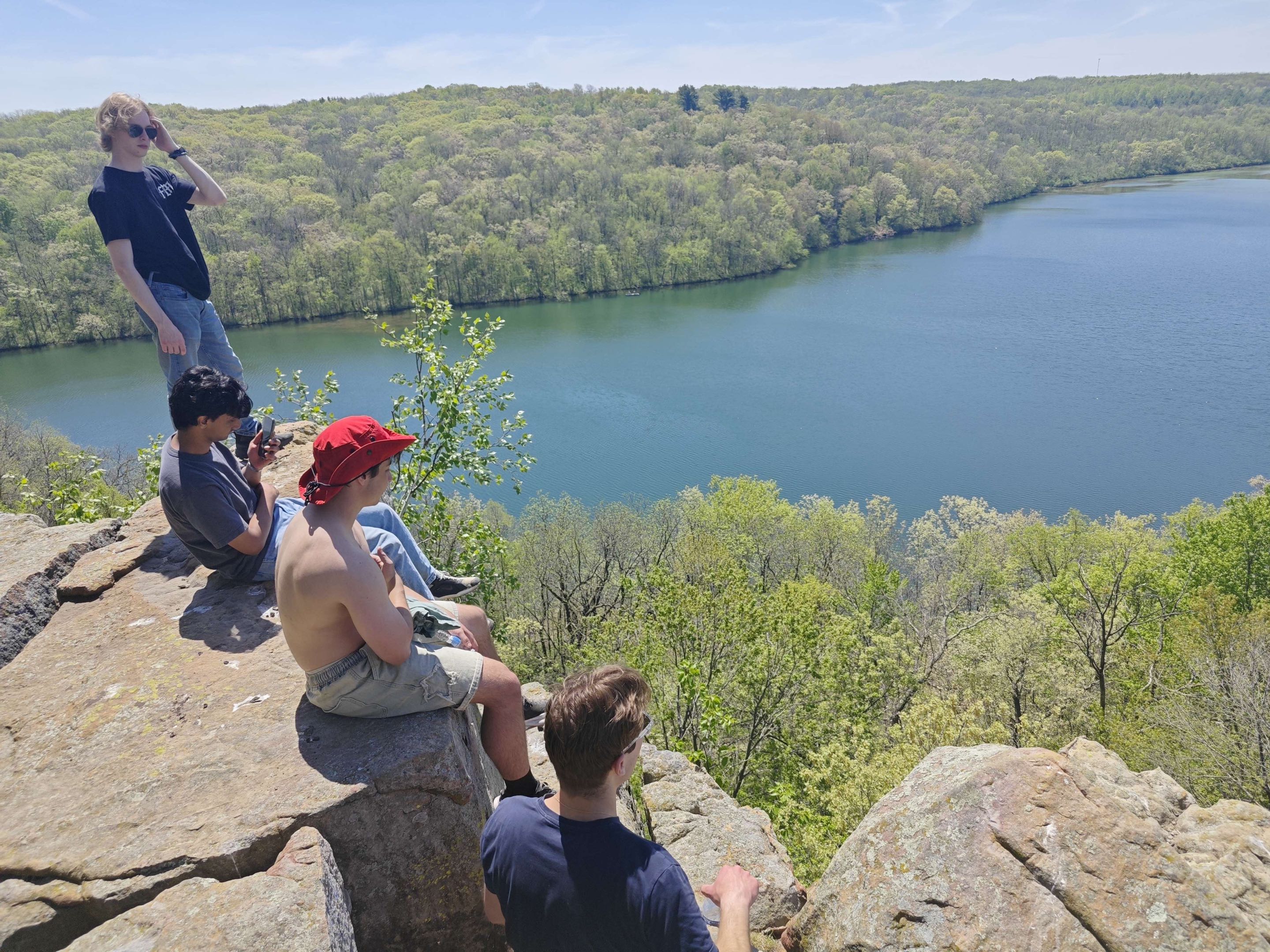 Brotherhood Retreat Hike Overlook