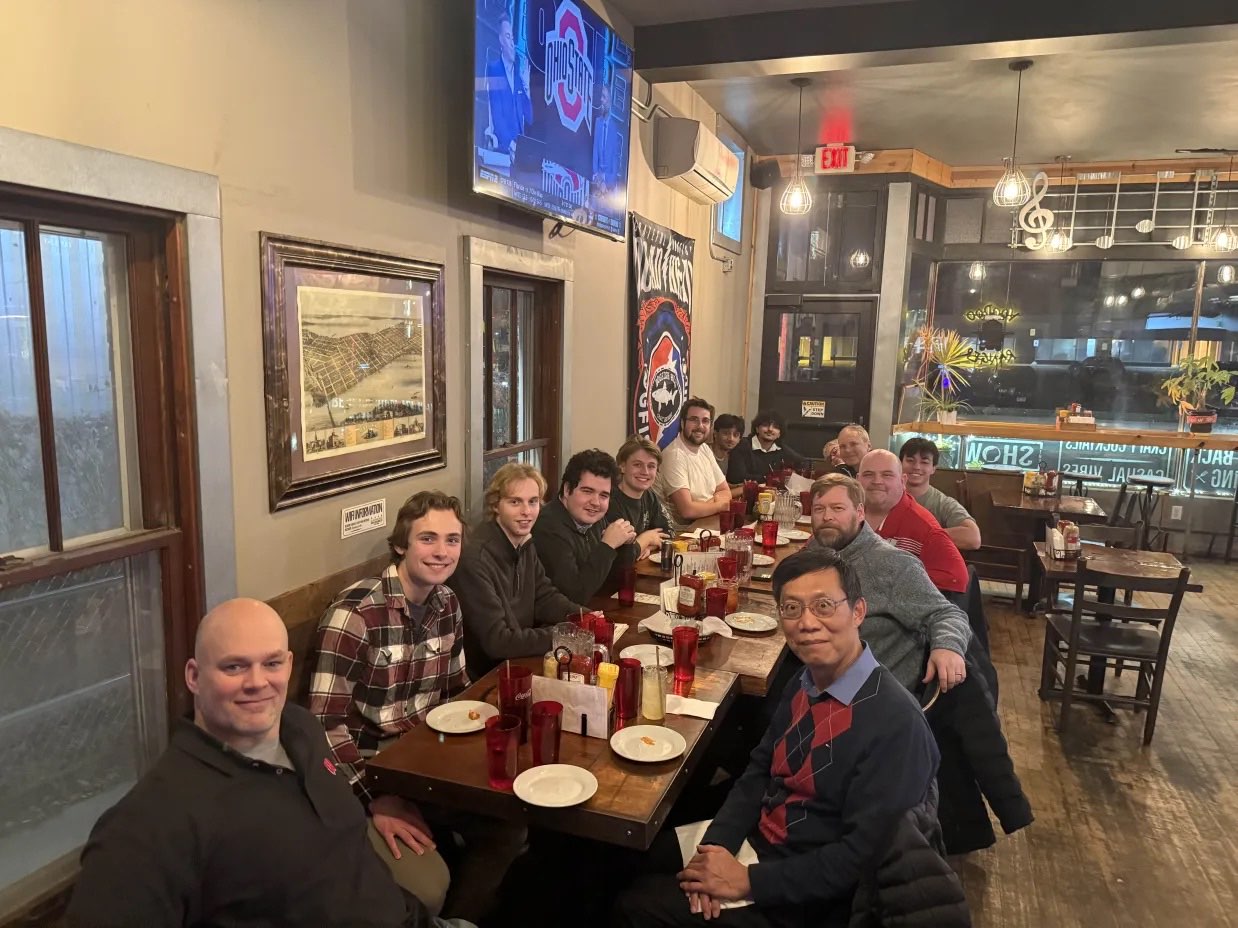 Dinner with Faculty